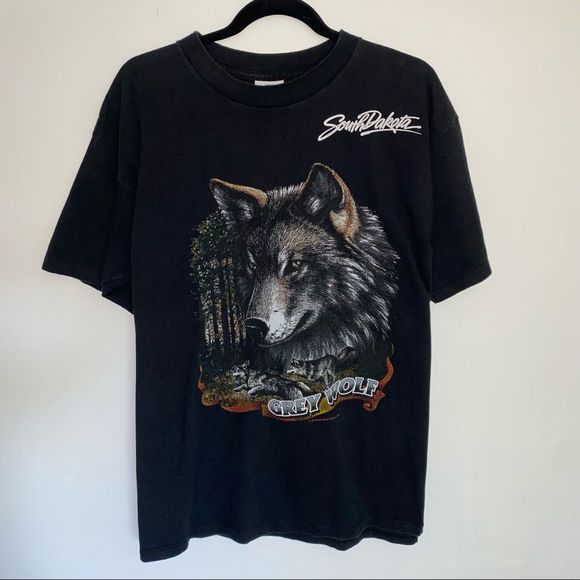 Vintage Hard Rock Cafe Grey Wolf Tshirt - Picture 2 of 7
